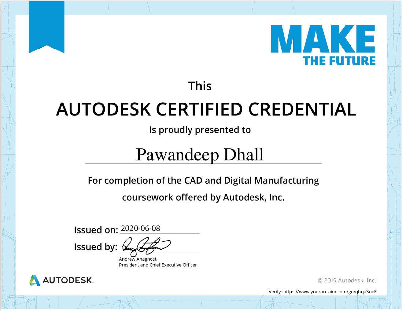 Autodesk Certifications